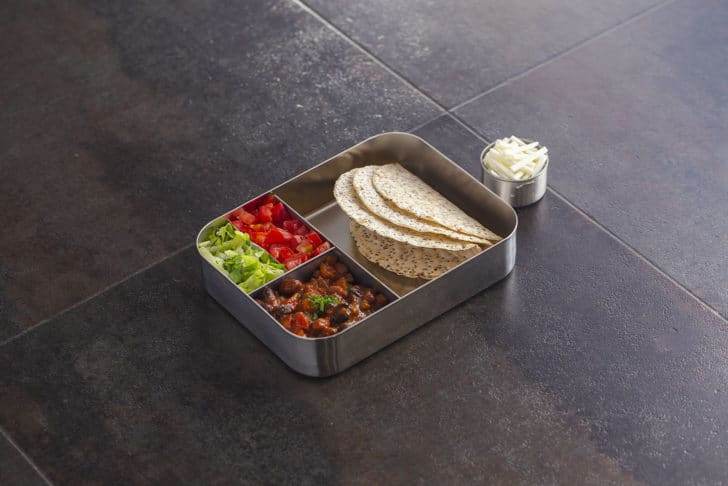 DIY Vegan Tacos Lunch