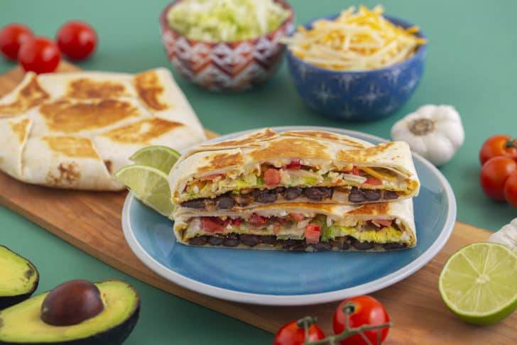 Black Bean Crunchwrap Supreme