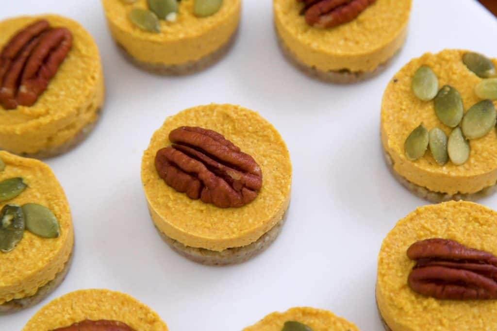 No Bake Pumpkin Cheesecake Bites