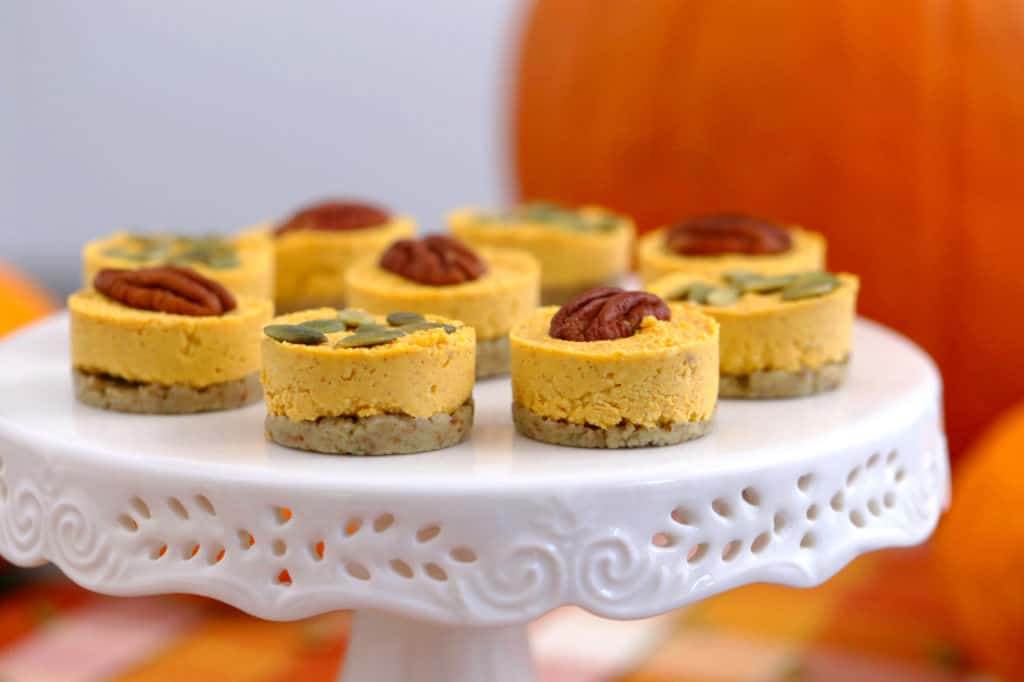 Keto Pumpkin Cheesecake Dessert Bites
