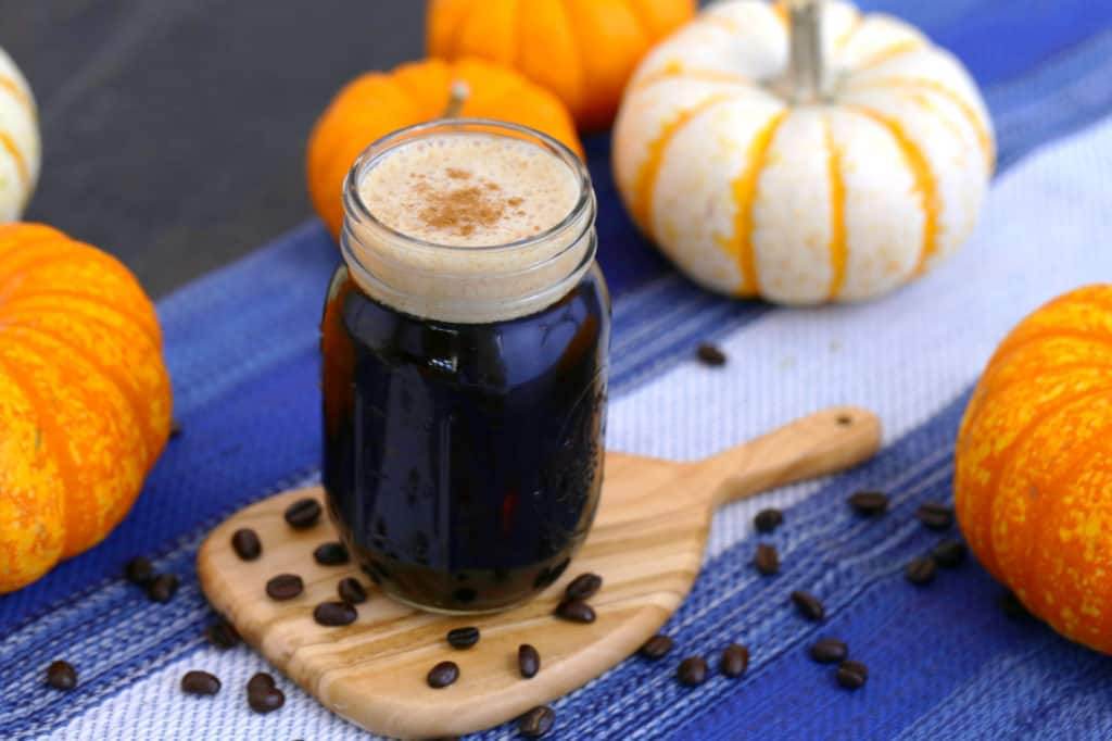 DIY Starbucks Pumpkin Cold Brew