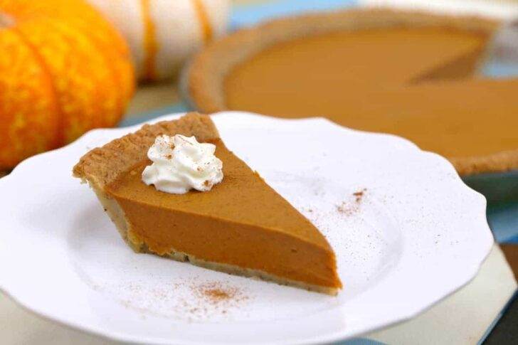 Vegan Keto Pumpkin Pie