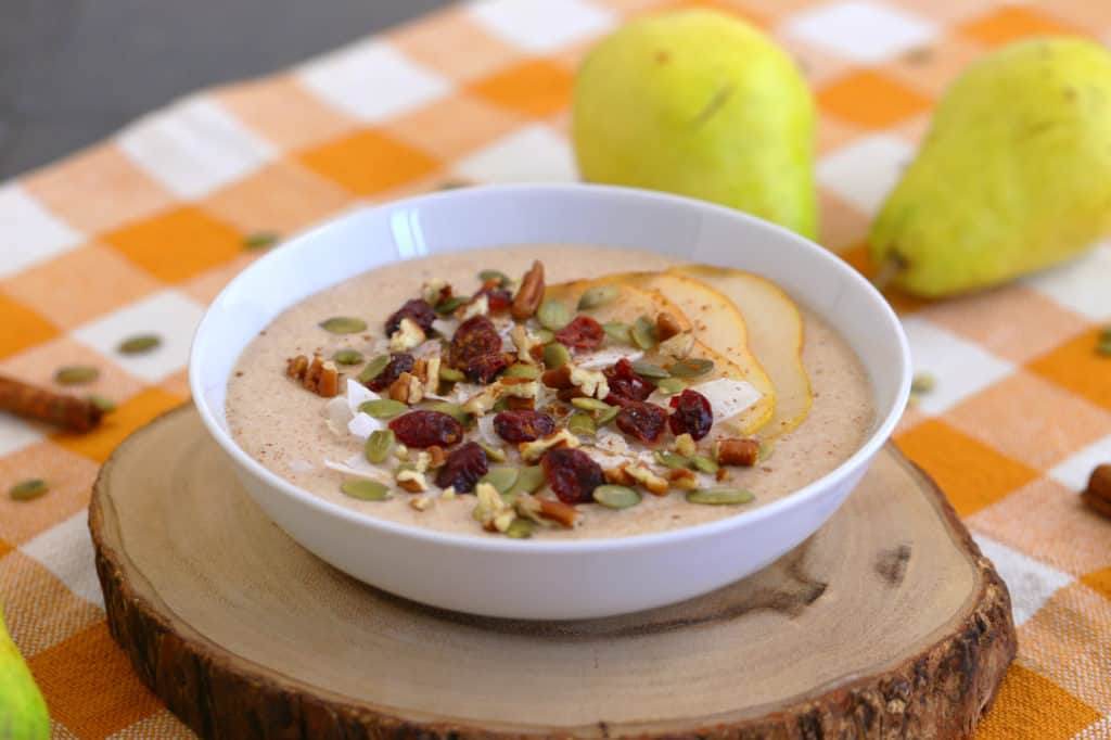 Pear Smoothie Bowl Recipe