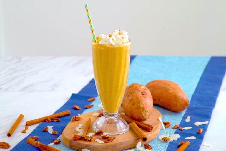 Breakfast Smoothie with Sweet Potato