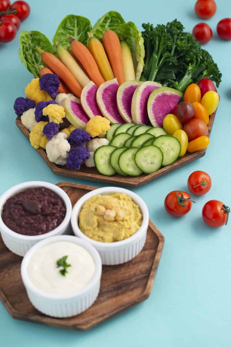 How to Make a Vegetable Crudite Platter