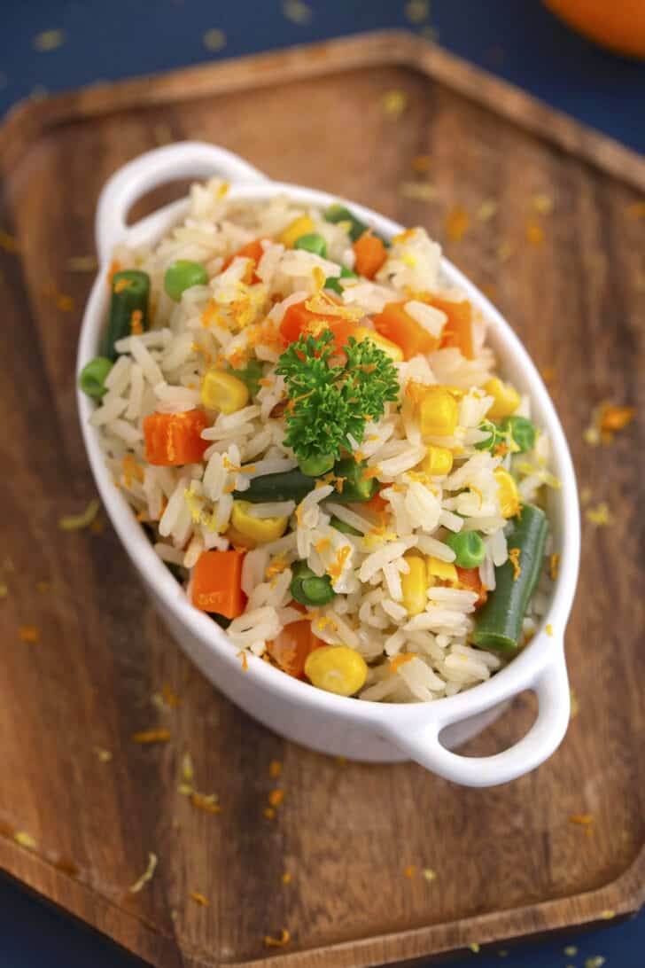 Vegetable Rice Pilaf Recipe