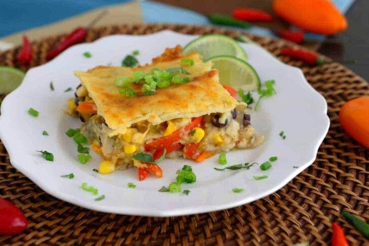 Vegetarian Enchilada Casserole