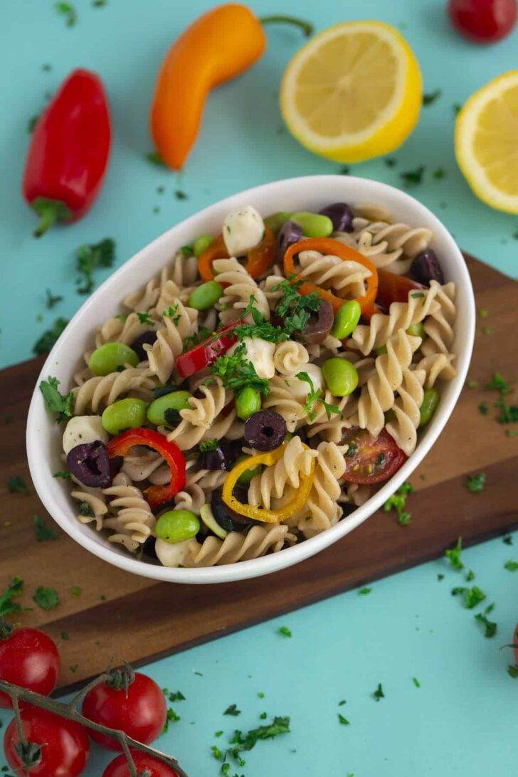 Vegetarian Gluten Free Pasta Salad
