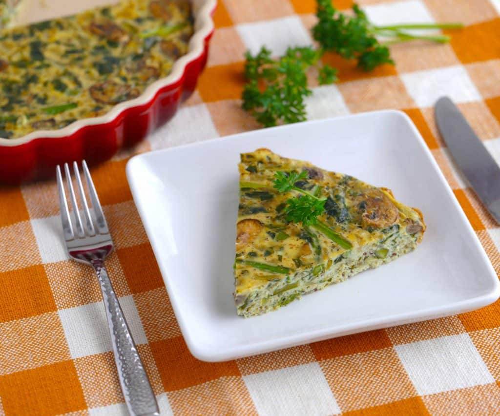 Vegetarian Meal Prep Recipes, crustless quiche, simple vegetarian meals, best vegetarian recipes