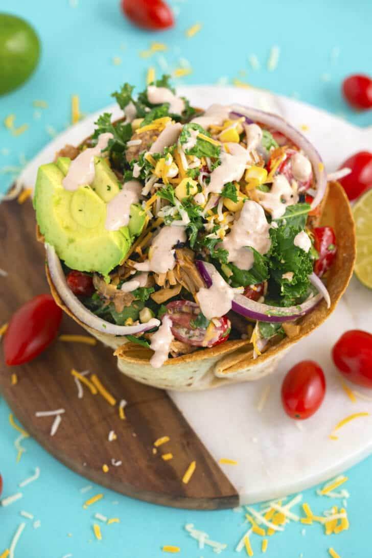 Vegetarian Taco Salad Recipe