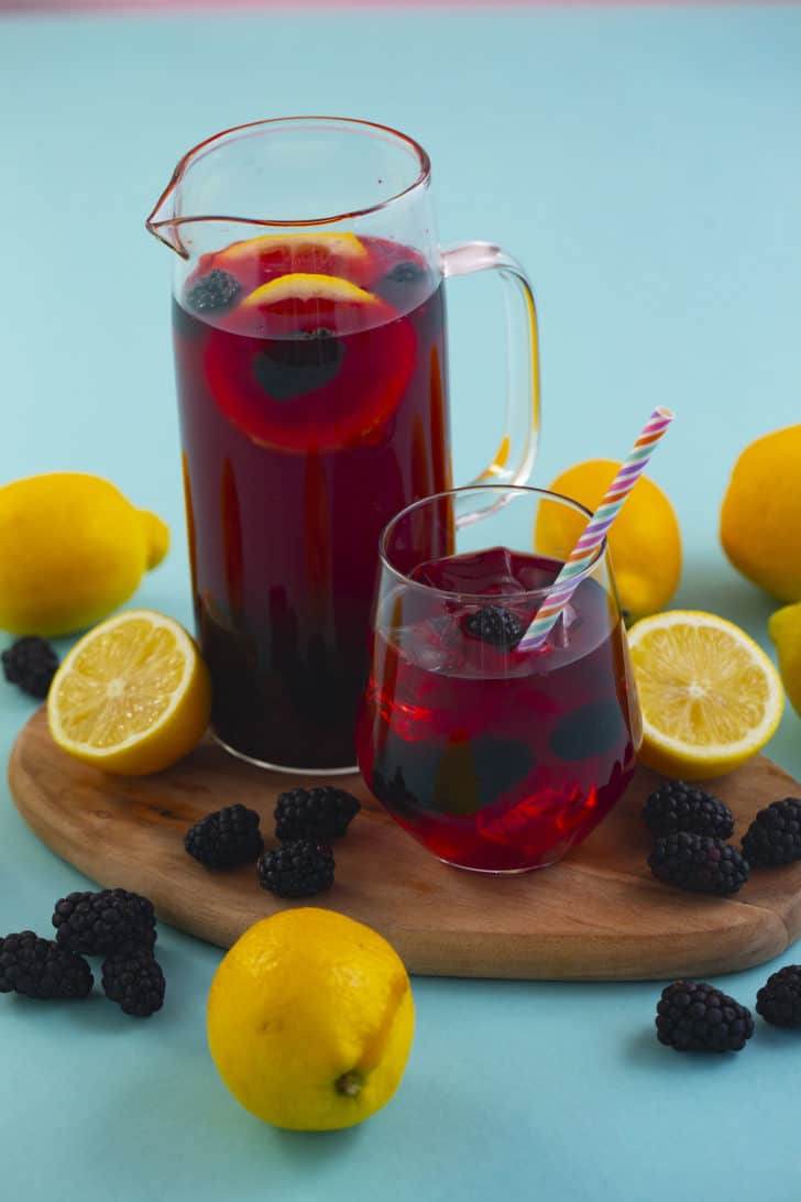 Very Berry Hibiscus Lemonade Recipe