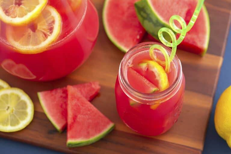 How to Make Watermelon Lemonade