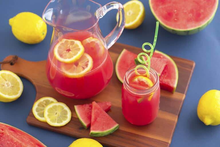Homemade Watermelon Lemonade