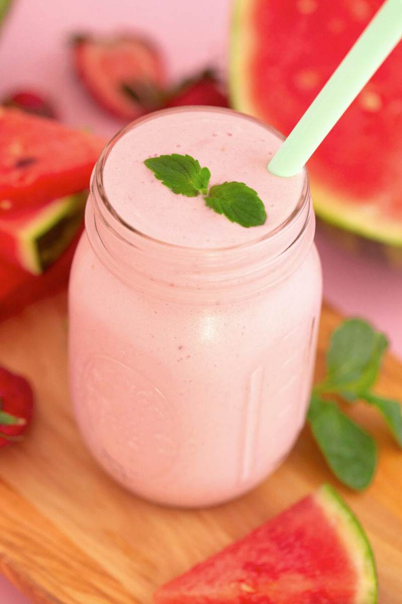 How to Make a Watermelon Smoothie