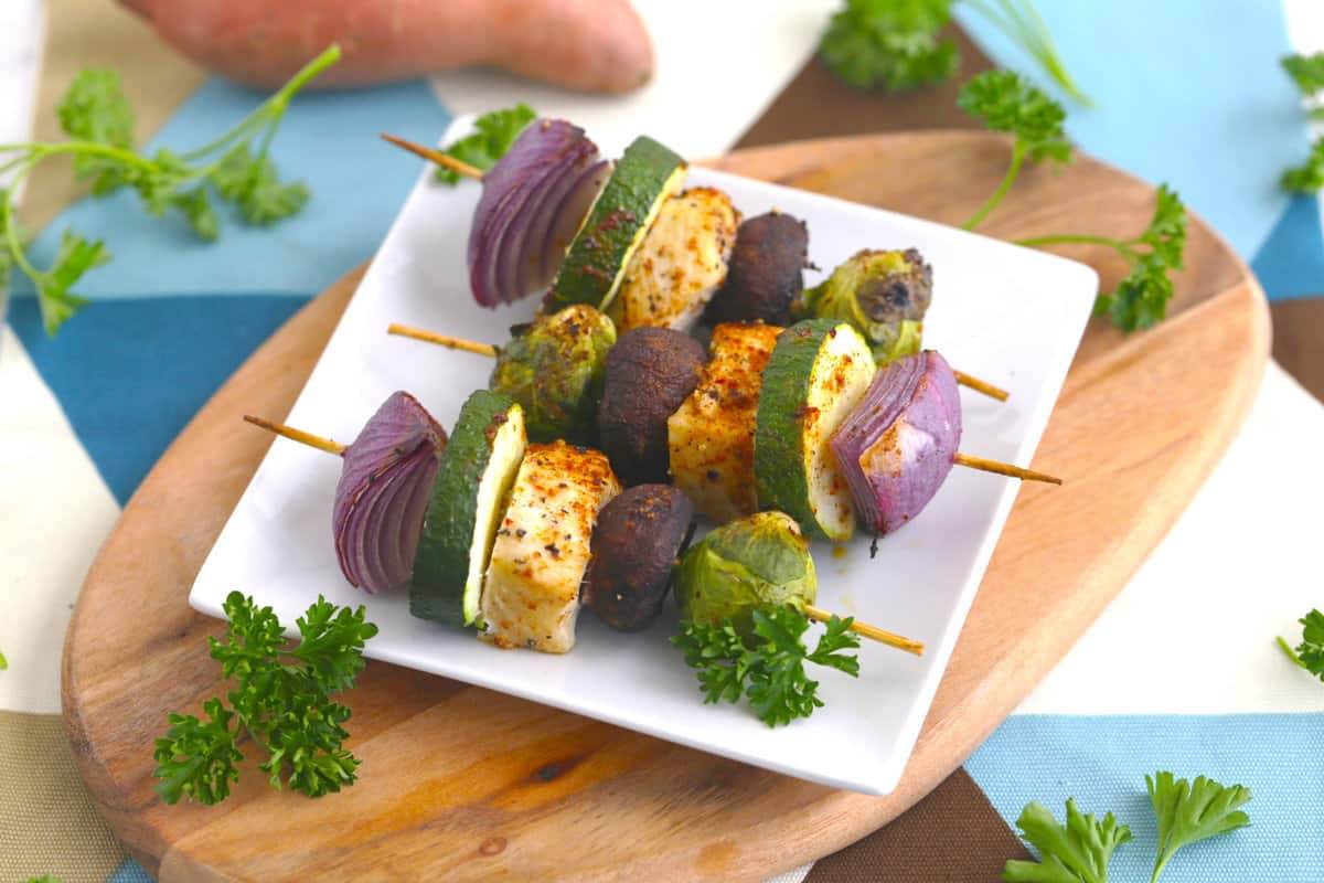 Baked Chicken Skewers