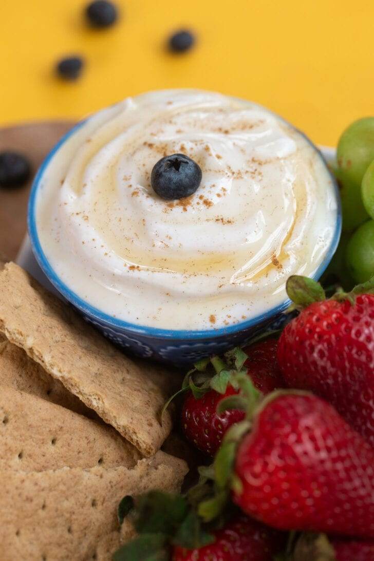 Quick and Easy Honey Yogurt Fruit Dip